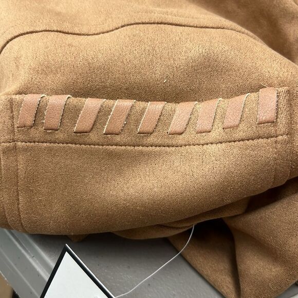 Bagatelle Collection Faux sueded Shirt Jacket Shacket NWT size Large - Picture 7 of 9